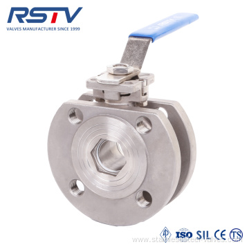 Floating Wafer Ball Valve for Pneumatic/Electric Actuator